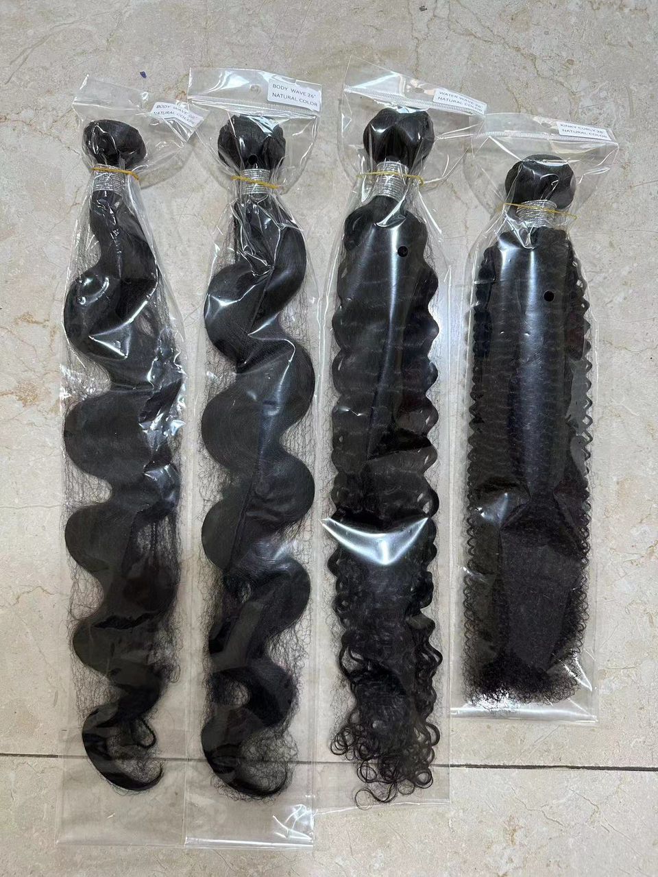 1 x Kinky Curly Human Hair Bundles 100g