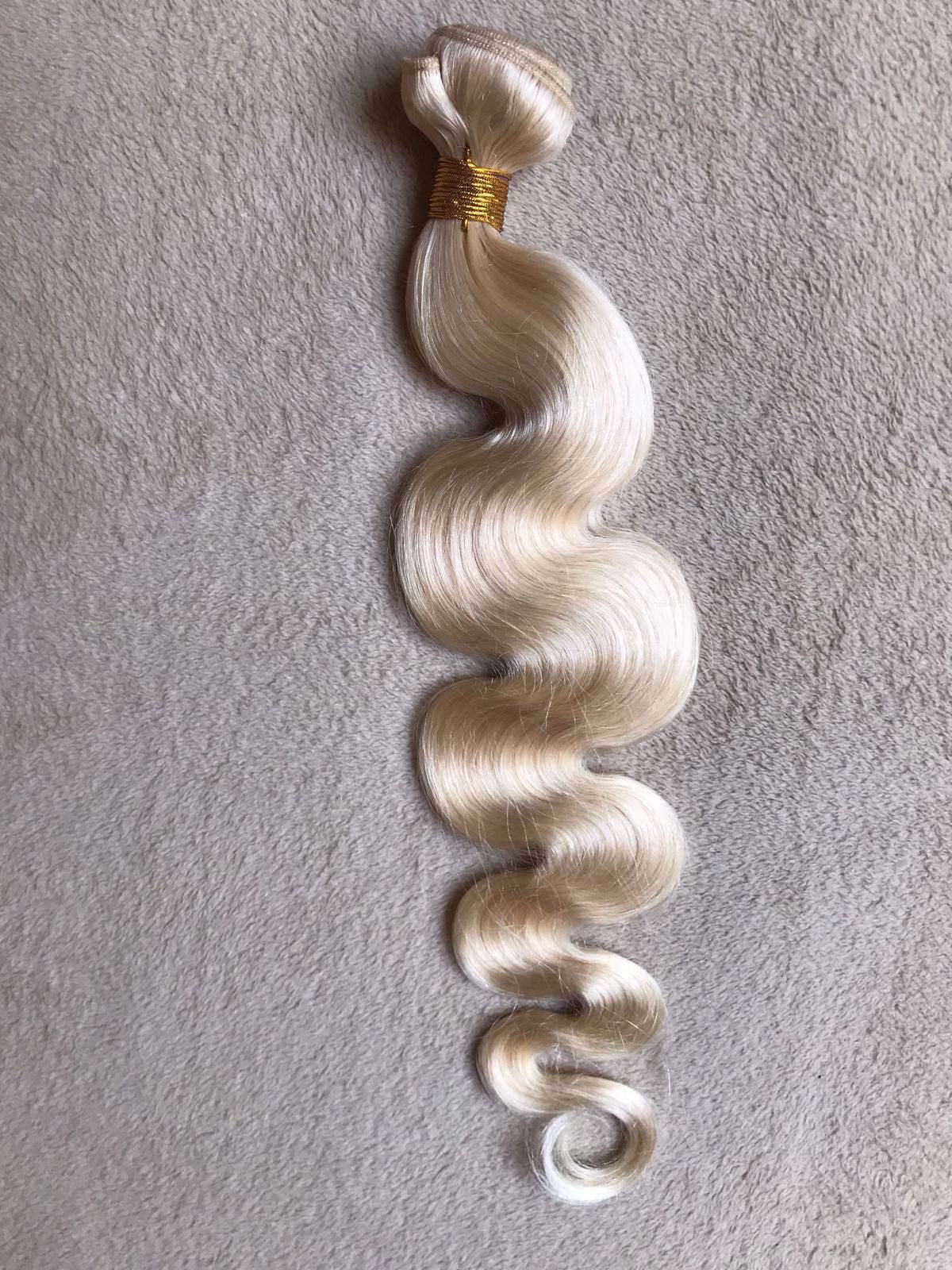 READY TO SHIP - Body Wave 613 blond Human Hair Extension 100g