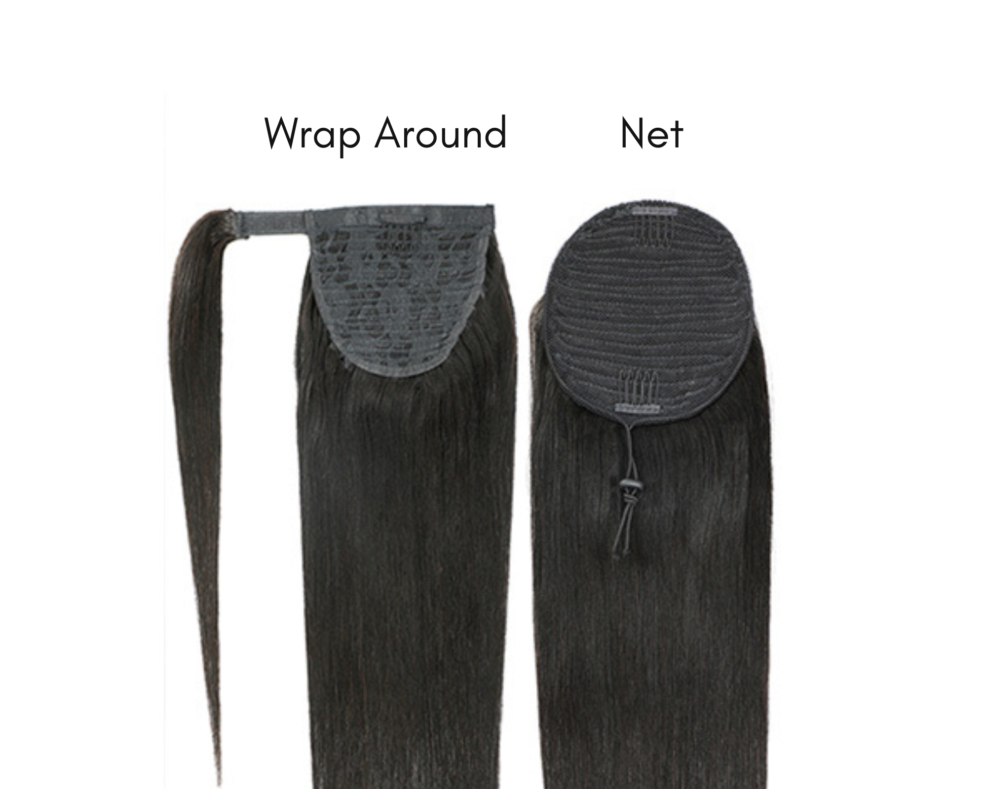 Curly Ponytail Human Hair Extensions 95-100g