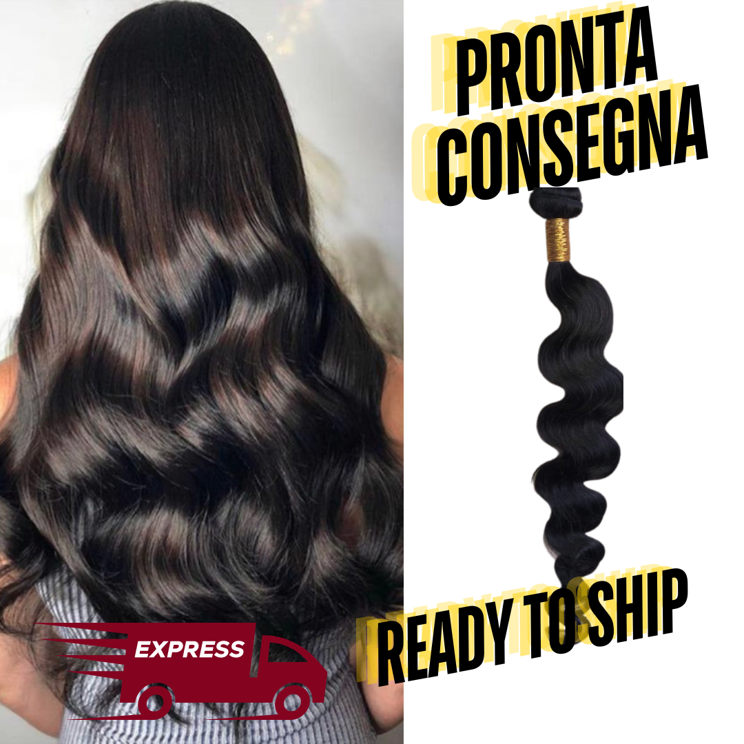 PRONTA CONSEGNA - Extensione mosso capelli veri 100g